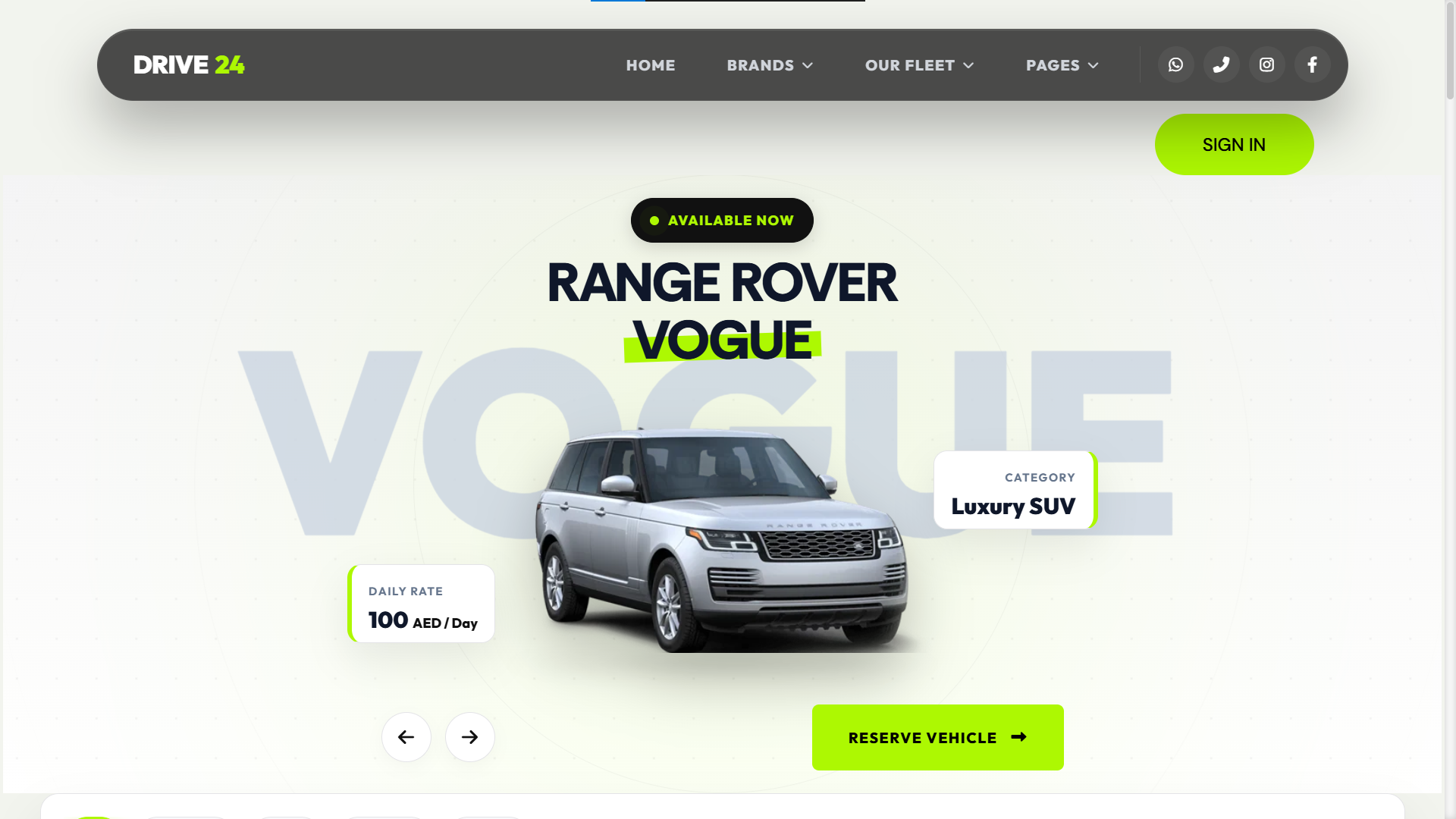 Drive 24 - Car Rental Booking Website