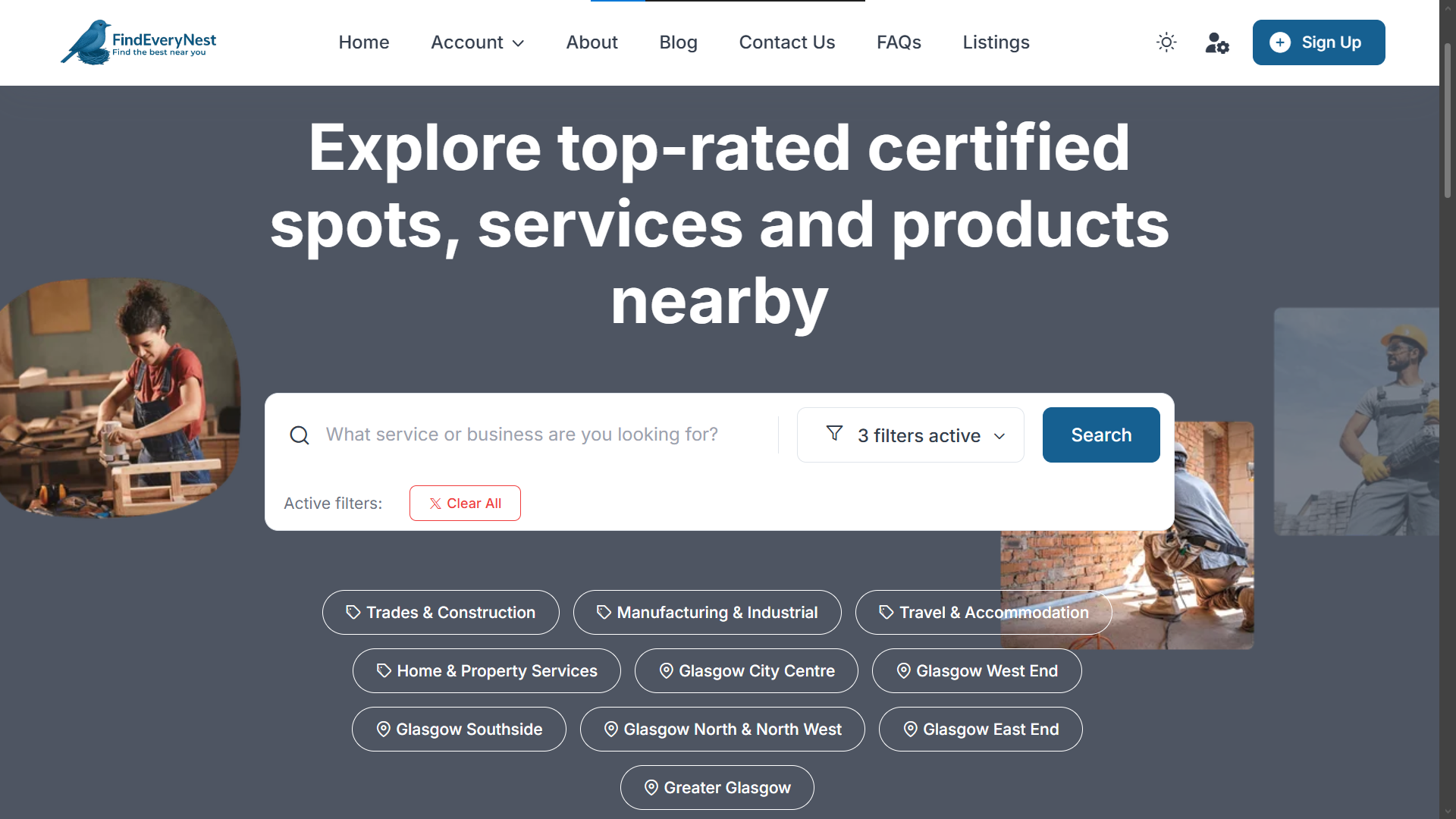 Find Every Nest - Business Directory Platform